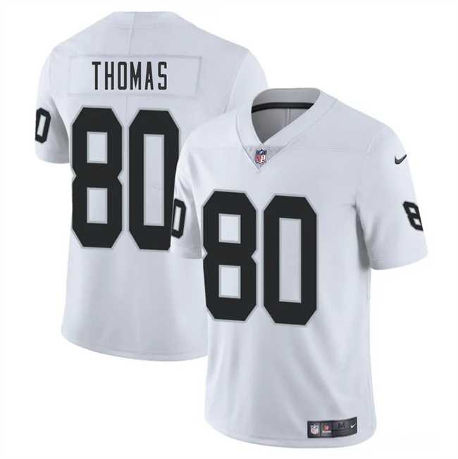 Men & Women & Youth Las Vegas Raiders #80 Ian Thomas White 2025 Vapor Stitched Jersey,We sell and wholesale Men & Women & Youth Las Vegas Raiders #80 Ian Thomas White 2025 Vapor Stitched Jersey on line form chian!